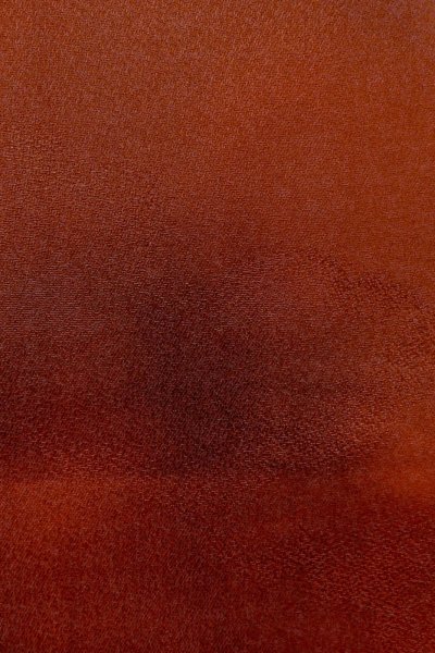 Photo6: P0109S Vintage Japanese kimono Vivid Vermilion HAORI short jacket for women / Silk. Cloud (Grade B) (6)