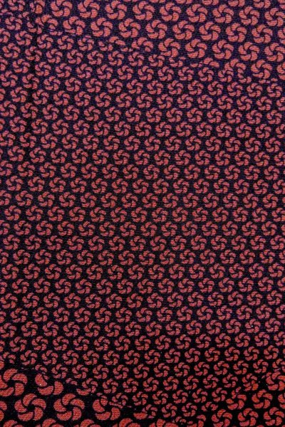 Photo6: Mint P0109U Vintage Japanese kimono Black HAORI short jacket for women / Silk. Flower (Grade A) (6)