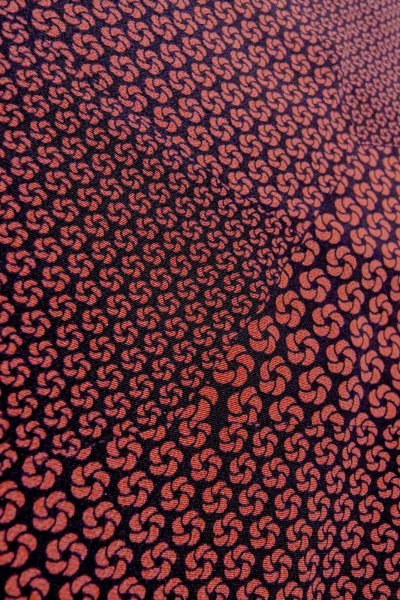 Photo7: Mint P0109U Vintage Japanese kimono Black HAORI short jacket for women / Silk. Flower (Grade A) (7)