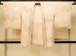 Photo1: P0109V Vintage Japanese kimono Light Pink HAORI short jacket for women / Silk. Gap in a cloud (Grade C) (1)