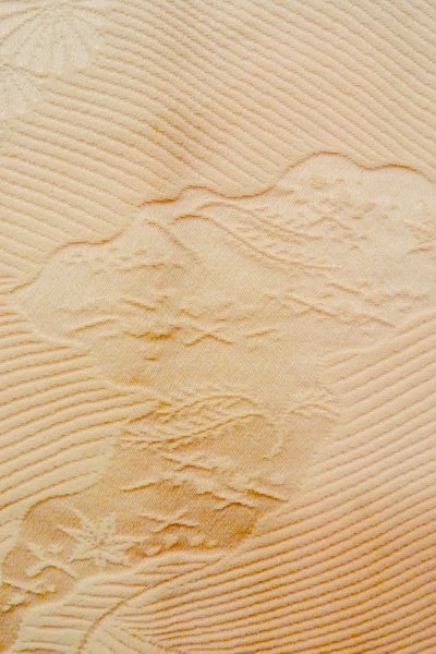 Photo6: P0109V Vintage Japanese kimono Light Pink HAORI short jacket for women / Silk. Gap in a cloud (Grade C) (6)