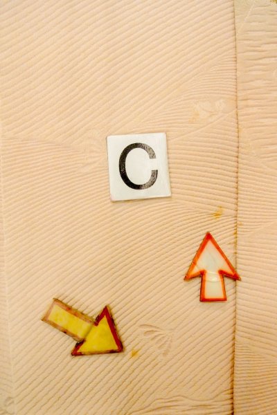 Photo16: P0109V Vintage Japanese kimono Light Pink HAORI short jacket for women / Silk. Gap in a cloud (Grade C) (16)