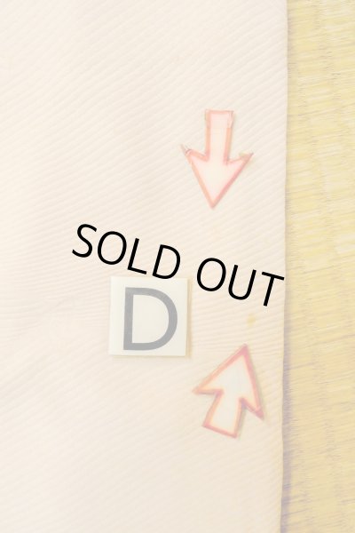 Photo17: P0109V Vintage Japanese kimono Light Pink HAORI short jacket for women / Silk. Gap in a cloud (Grade C) (17)