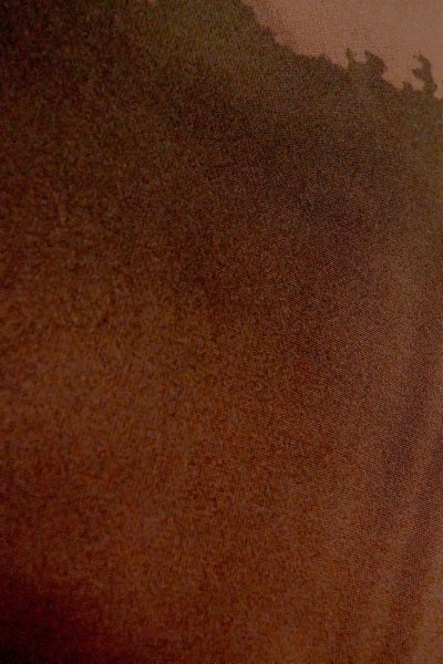 Photo9: P0109X Vintage Japanese kimono Dark Brownish Dark Red HAORI short jacket for women / Silk. Mountain (Grade B) (9)