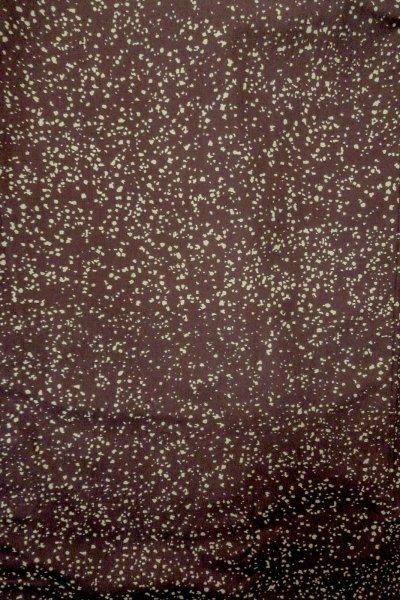 Photo3: P0109Y Vintage Japanese kimono Dark Purple HAORI short jacket for women / Synthetic. Dot (Grade B) (3)