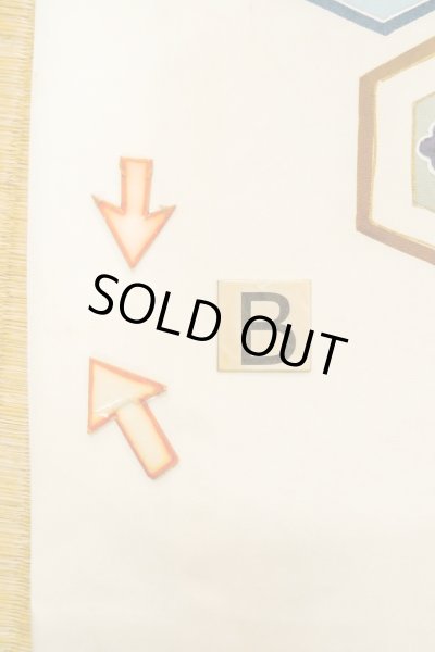 Photo17: P0123A Vintage Japanese kimono Black Kimono for Boys for men / Silk. Pine tree/branch/needle, Set with P0123B (Grade B) (17)