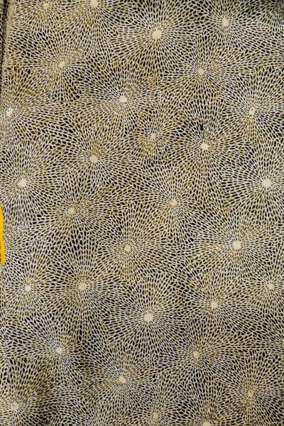 Photo3: P0123D Vintage Japanese kimono Black HAORI short jacket for women / Silk. Flower (Grade A) (3)