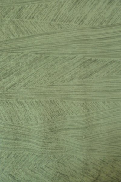 Photo3: P0123H Vintage Japanese kimono Pale Grayish Teal HAORI short jacket for women / Silk. Line (Grade C) (3)