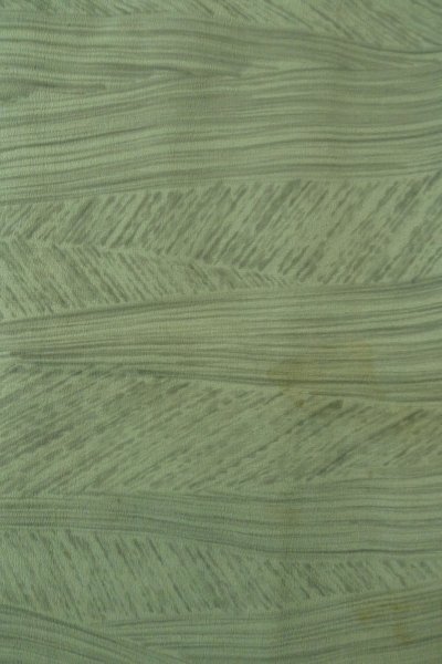 Photo4: P0123H Vintage Japanese kimono Pale Grayish Teal HAORI short jacket for women / Silk. Line (Grade C) (4)