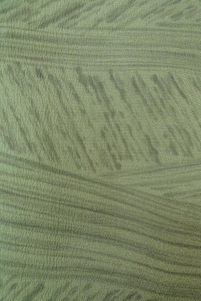 Photo7: P0123H Vintage Japanese kimono Pale Grayish Teal HAORI short jacket for women / Silk. Line (Grade C) (7)