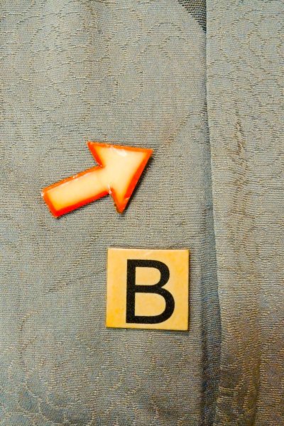 Photo16: P0123P Vintage Japanese kimono Light Bluish Gray HAORI short jacket for women / Silk. (Grade C) (16)