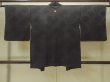 Photo2: Mint P0123U Vintage Japanese kimono Black HAORI short jacket for women / Silk. (Grade A) (2)