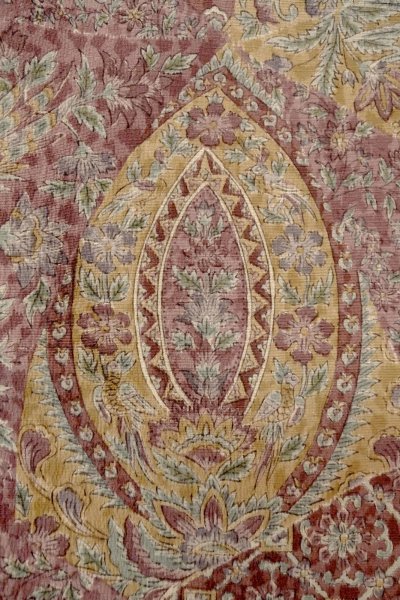 Photo5: Mint P0123Y Vintage Japanese kimono Reddish Purple HAORI short jacket for women / Silk. Phoenix (Grade A) (5)