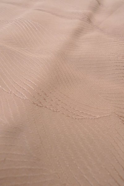 Photo7: P0124A Vintage Japanese kimono Pale Grayish Pink HAORI short jacket for women / Silk. (Grade D) (7)