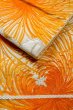 Photo11: P0206H Vintage Japanese Kimono  Shiny Off White  FUKURO OBI sash Chrysanthemum Silk. (Grade A) (11)