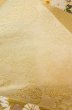 Photo5: P0206N Vintage Japanese Kimono  Shiny Gold  FUKURO OBI sash Peony Silk. (Grade B) (5)