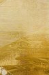Photo6: P0206N Vintage Japanese Kimono  Shiny Gold  FUKURO OBI sash Peony Silk. (Grade B) (6)