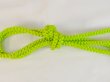 Photo3: P0219XC Vintage Japanese Kimono  Light Yellowish Green  OBIJIME decorative string/cord/rope   Silk. (Grade B) (3)