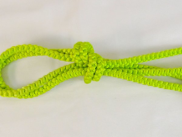 Photo3: P0219XC Vintage Japanese Kimono  Light Yellowish Green  OBIJIME decorative string/cord/rope   Silk. (Grade B) (3)