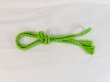 Photo1: P0219XE Vintage Japanese Kimono   Yellowish Green  OBIJIME decorative string/cord/rope   Silk. (Grade B) (1)