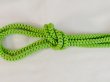 Photo3: P0219XE Vintage Japanese Kimono   Yellowish Green  OBIJIME decorative string/cord/rope   Silk. (Grade B) (3)