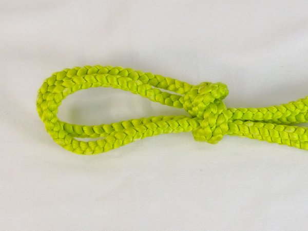 Photo2: P0219XG Vintage Japanese Kimono  Light Yellowish Green  OBIJIME decorative string/cord/rope   Silk. (Grade B) (2)