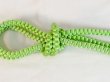 Photo3: P0219XL Vintage Japanese Kimono  Pale Yellowish Green  OBIJIME decorative string/cord/rope   Silk. (Grade B) (3)