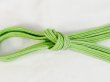 Photo3: P0219XY Vintage Japanese Kimono  Light Yellowish Green  OBIJIME decorative string/cord/rope  Stripes Silk. (Grade B) (3)