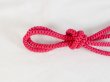 Photo2: P0220XC Vintage Japanese Kimono  Vivid Pink  OBIJIME decorative string/cord/rope   Silk. (Grade B) (2)