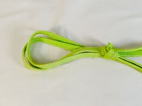 Photo2: Mint P0220XD Vintage Japanese Kimono  Light Yellowish Green  OBIJIME decorative string/cord/rope  Zig Zag Silk. (Grade A) (2)