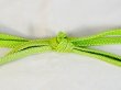 Photo3: Mint P0220XD Vintage Japanese Kimono  Light Yellowish Green  OBIJIME decorative string/cord/rope  Zig Zag Silk. (Grade A) (3)