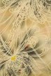 Photo4: P0225C Antique Japanese kimono Pale Grayish Multi Color KOMON dyed for women / Silk. Chrysanthemum (Grade C) (4)
