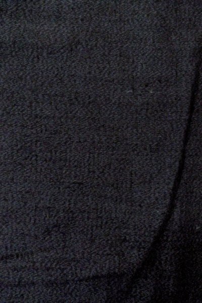 Photo5: Mint P0225F Vintage Japanese kimono Dark Gray HAORI short jacket for women / Silk. Abstract pattern (Grade A) (5)