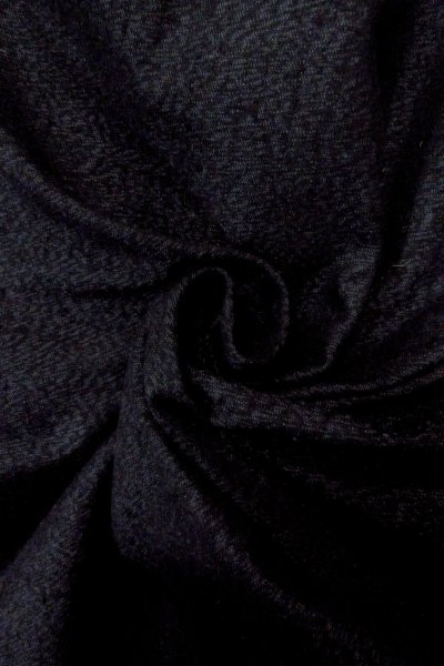 Photo12: Mint P0225F Vintage Japanese kimono Dark Gray HAORI short jacket for women / Silk. Abstract pattern (Grade A) (12)