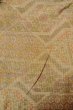 Photo3: P0225H Vintage Japanese kimono Pale Multi Color TSUMUGI pongee for women / Silk. Flower (Grade B) (3)