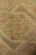 Photo5: P0225H Vintage Japanese kimono Pale Multi Color TSUMUGI pongee for women / Silk. Flower (Grade B) (5)