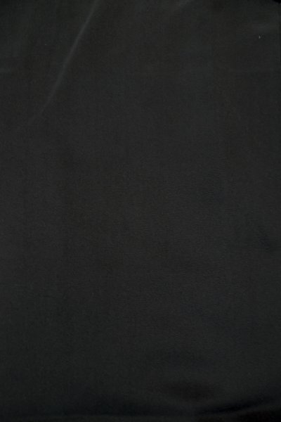 Photo6: P0225K Vintage Japanese kimono Black MONTSUKI crests for women / Silk. (Grade B) (6)