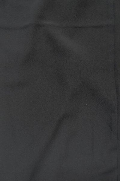 Photo5: P0225M Vintage Japanese kimono Black MONTSUKI crests for women / Silk. (Grade A+) (5)