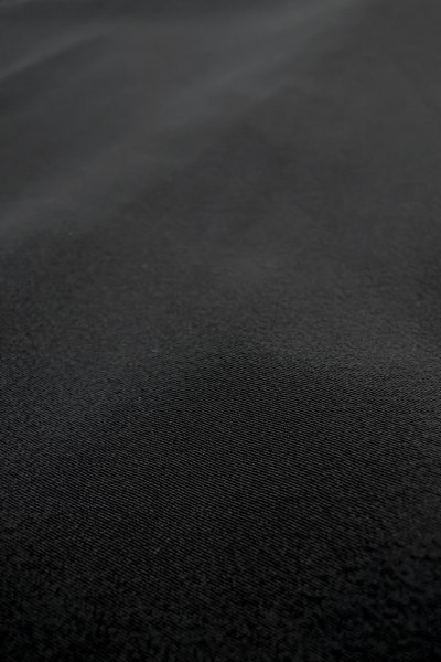 Photo8: P0225M Vintage Japanese kimono Black MONTSUKI crests for women / Silk. (Grade A+) (8)