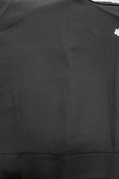 Photo4: P0225N Vintage Japanese kimono Black MONTSUKI crests for women / Silk. (Grade A) (4)
