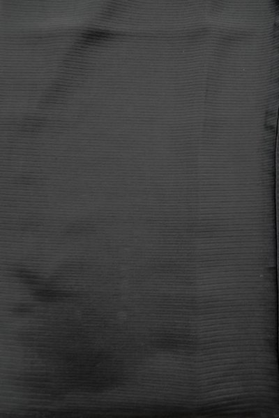 Photo4: P0225P Vintage Japanese kimono Black MONTSUKI crests for women / Silk. (Grade A) (4)