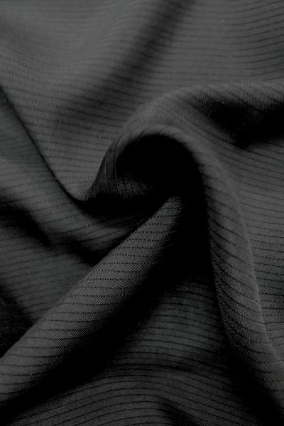 Photo8: P0225P Vintage Japanese kimono Black MONTSUKI crests for women / Silk. (Grade A) (8)