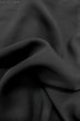 Photo6: Mint P0225R Vintage Japanese kimono Black MONTSUKI crests for women / Silk., There are stains on the wrong side of collar only. (Grade A) (6)