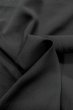 Photo7: Mint P0225R Vintage Japanese kimono Black MONTSUKI crests for women / Silk., There are stains on the wrong side of collar only. (Grade A) (7)