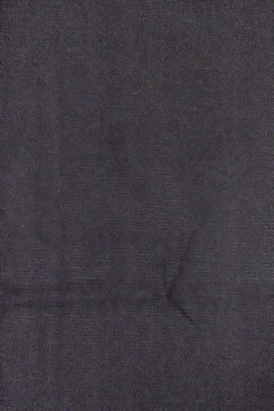 Photo4: P0225U Vintage Japanese kimono Black MONTSUKI crests for women / Silk., There are stains on the wrong side of collar only. (Grade B) (4)