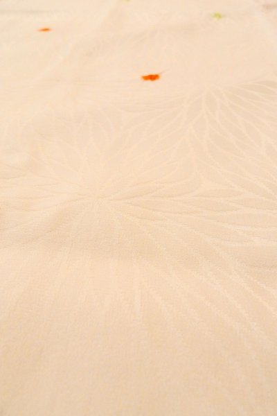 Photo8: P0225V Vintage Japanese kimono Light Pink JUBAN undergarment for women / Silk. Circle (Grade C) (8)