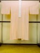 Photo2: P0225X Vintage Japanese kimono Pale Pink JUBAN undergarment for women / Synthetic. Flower (Grade B) (2)