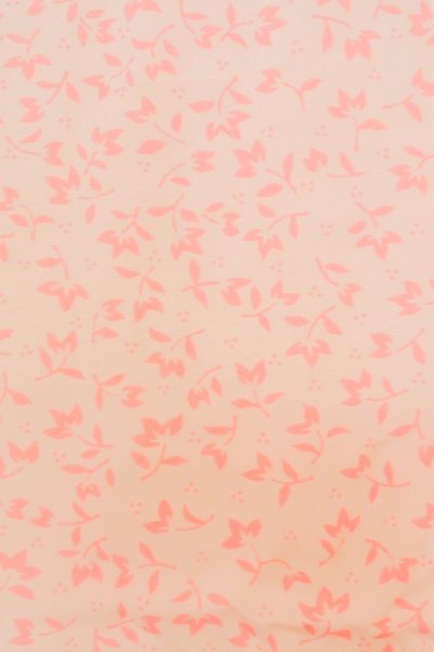 Photo5: P0225X Vintage Japanese kimono Pale Pink JUBAN undergarment for women / Synthetic. Flower (Grade B) (5)