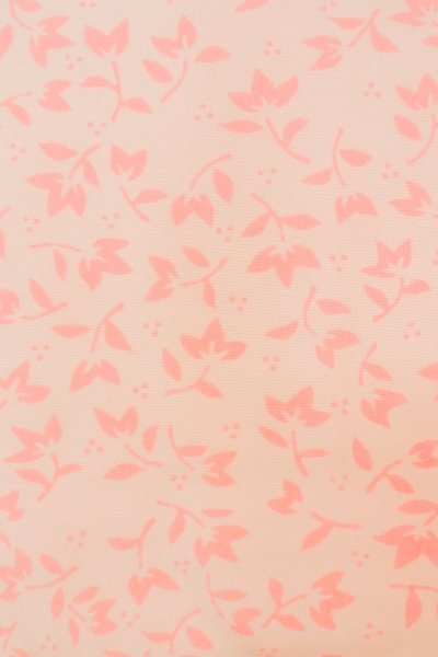 Photo6: P0225X Vintage Japanese kimono Pale Pink JUBAN undergarment for women / Synthetic. Flower (Grade B) (6)