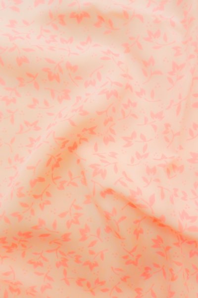 Photo12: P0225X Vintage Japanese kimono Pale Pink JUBAN undergarment for women / Synthetic. Flower (Grade B) (12)